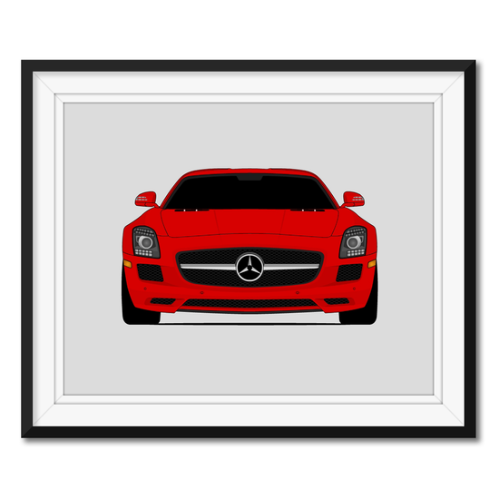 Mercedes-Benz SLS (2010-2015) Poster