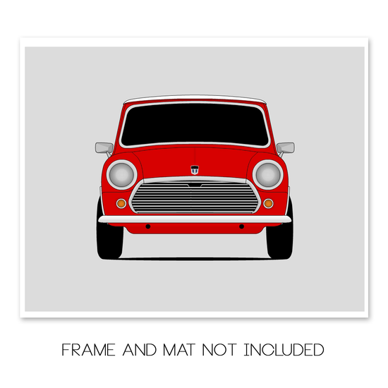 Mini (BMC) Cooper Mark II onwards (1967-2000) Poster