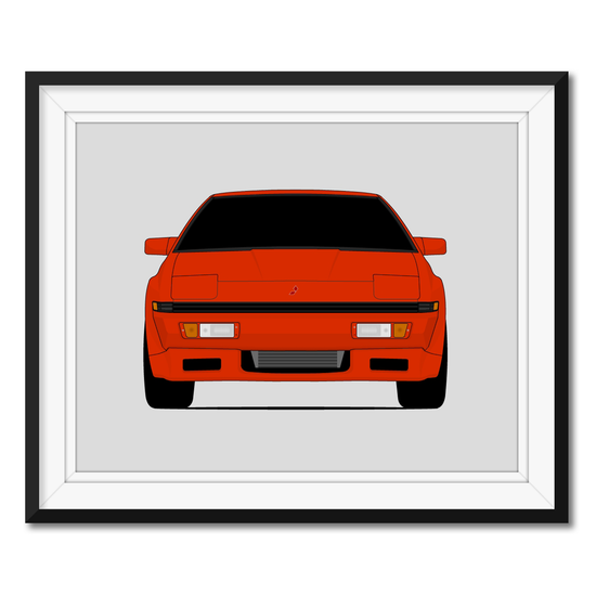 Mitsubishi Starion (1982-1989) Chrysler Conquest Poster