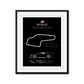 Watkins Glen International NASCAR Race Track Poster