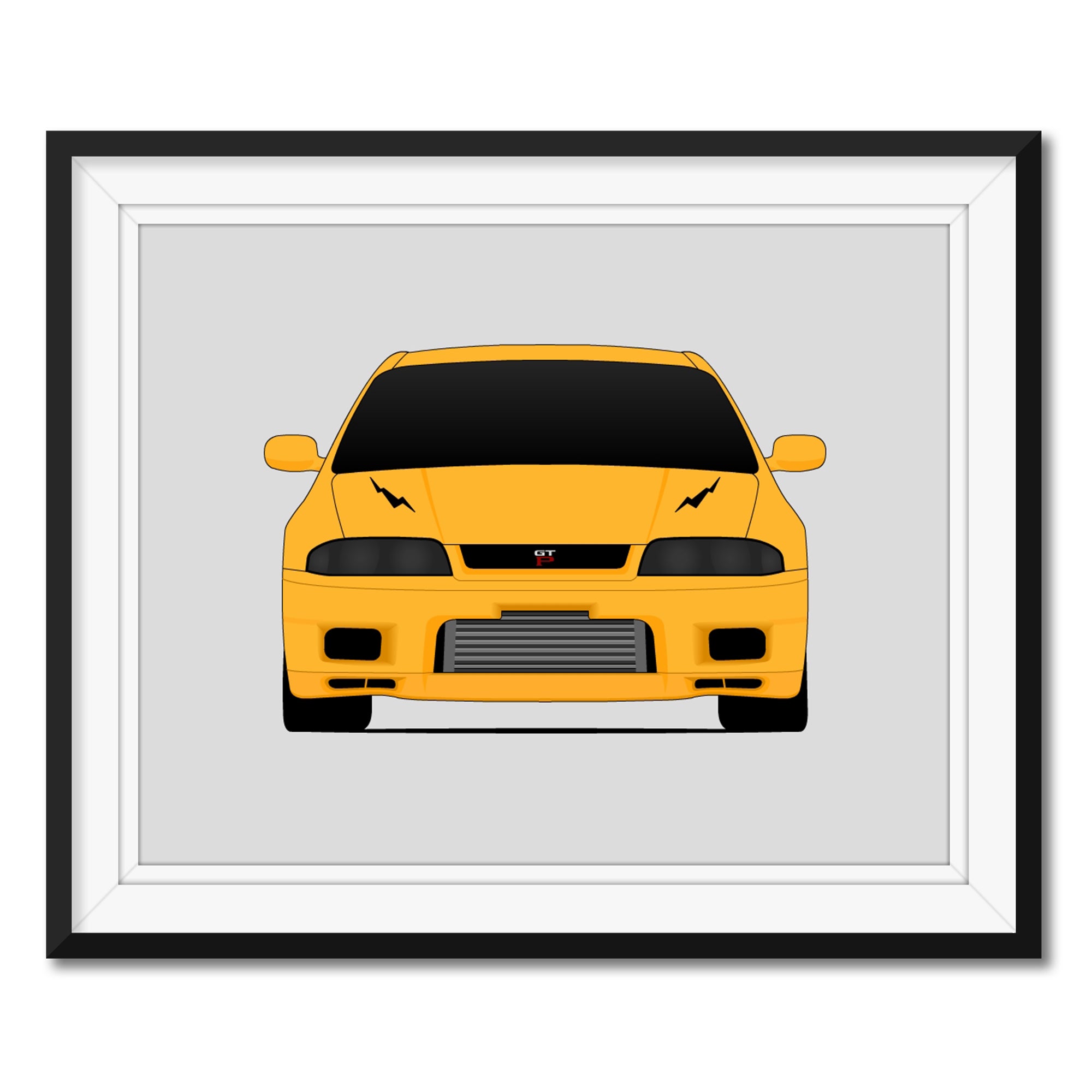 Nissan Skyline R33 Gt-R (1995-1998) From The Fast And The Furious Car  Poster – Custom Car Posters