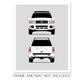 Nissan Pathfinder R50 (1999-2004) (Front and Rear) Poster