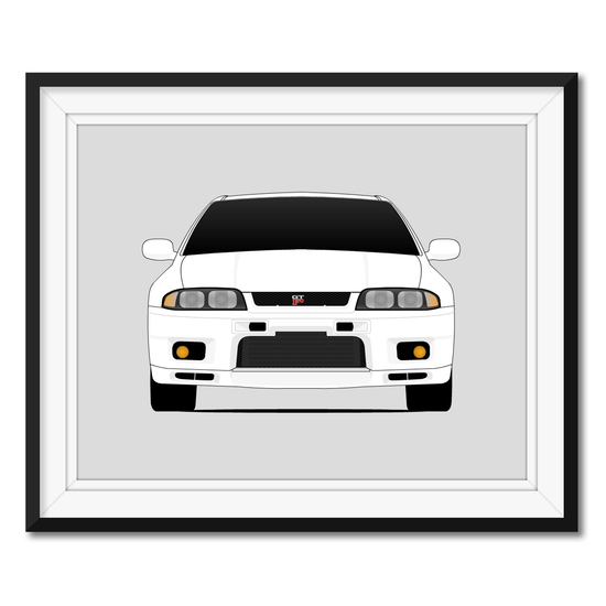 Nissan Skyline GT-R R33 (1995-1998) Poster