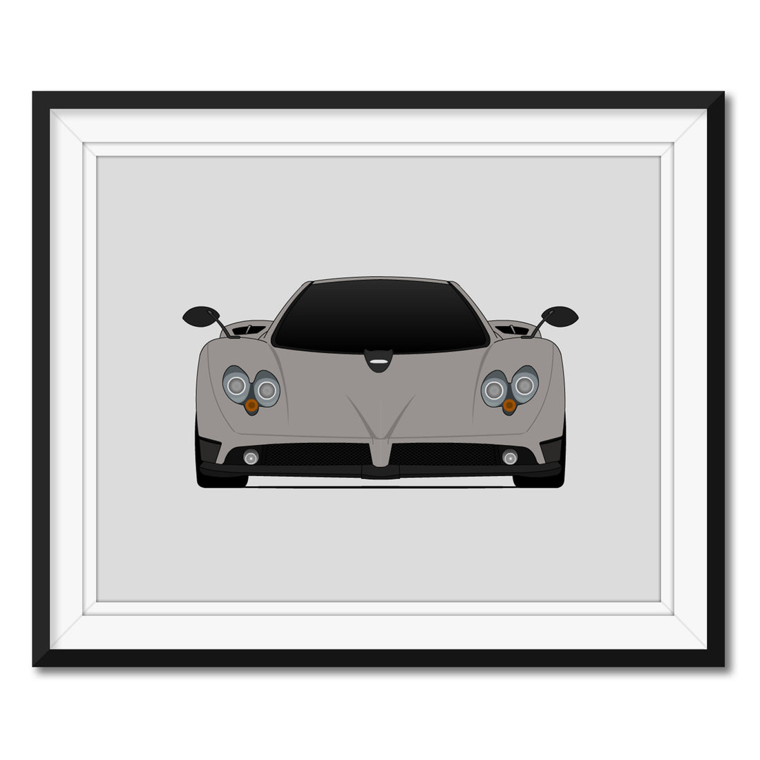 Pagani Zonda Roadster (1999-2010) Poster