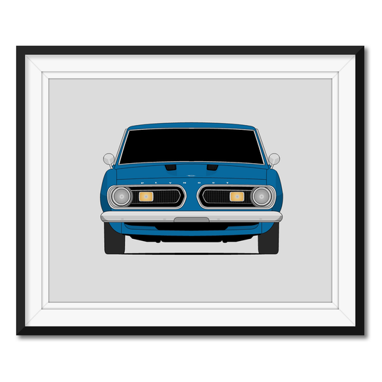 Plymouth Barracuda (1967-1969) Poster