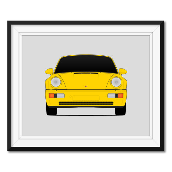 Porsche 911 Turbo 964 (1989-1993) Poster