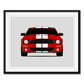 Shelby GT500 S197 (2007-2009) (Ford) Poster