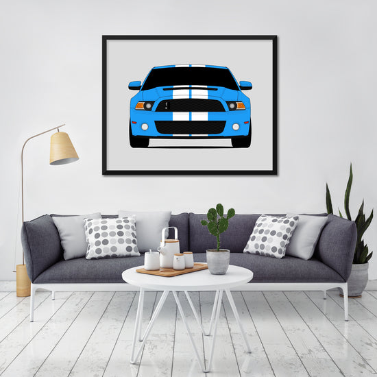 Shelby GT500 S197 (2010-2012) (Ford) Poster