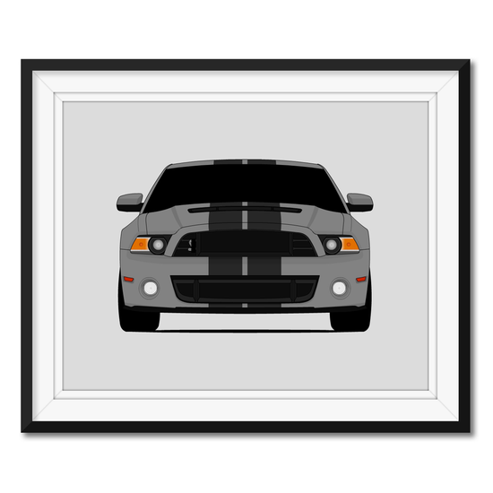 Shelby GT500 S197 II (2013-2014) (Ford) Poster