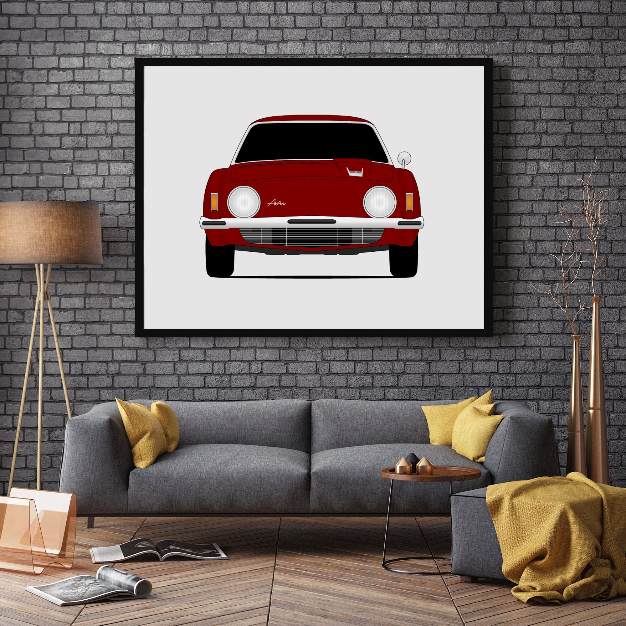 Studebaker Avanti 1963 Poster