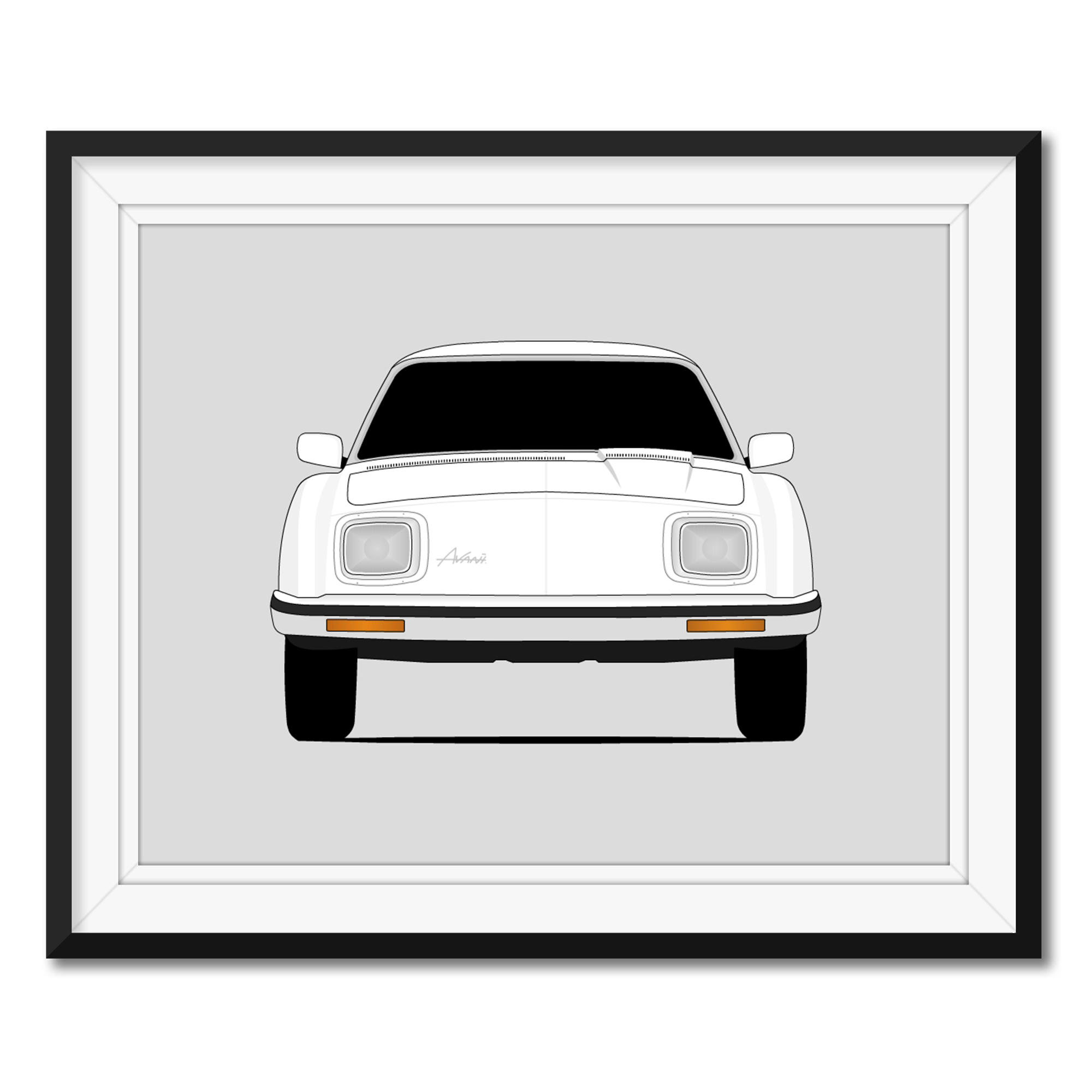 Studebaker Avanti II (1983-1985) Poster
