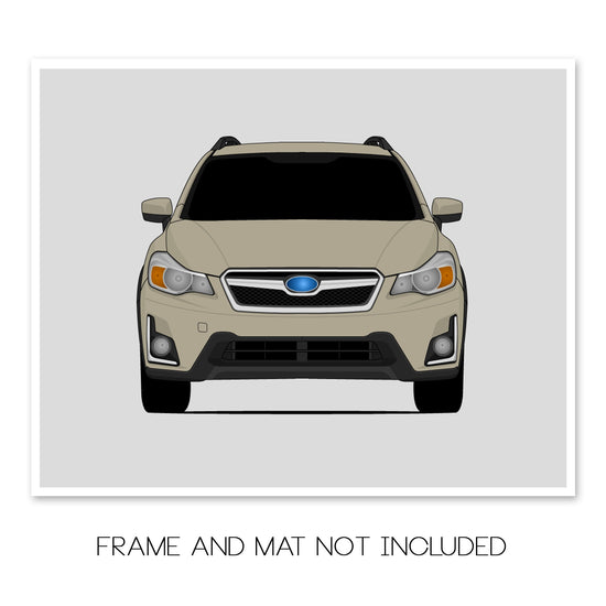 Subaru Crosstrek (2015-2017) 2nd Generation Poster