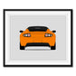 Tesla Roadster (2008-2012) (Rear) 1st Generation Poster