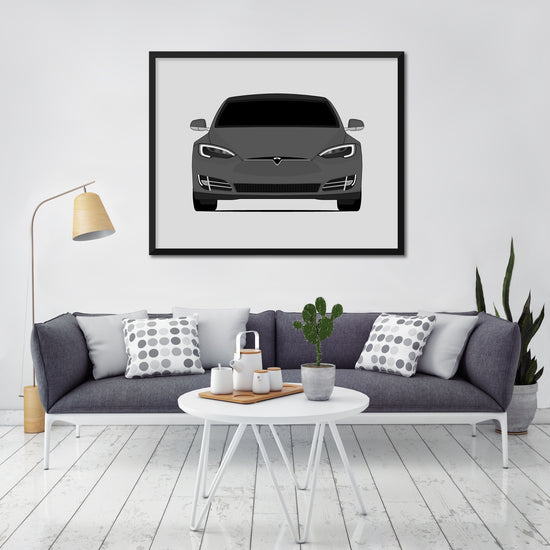 Tesla Model S (2017-2020) Poster