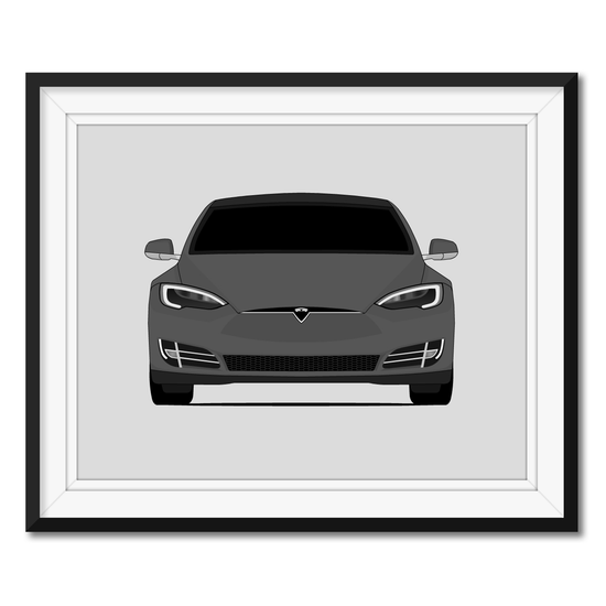 Tesla Model S (2017-2020) Poster