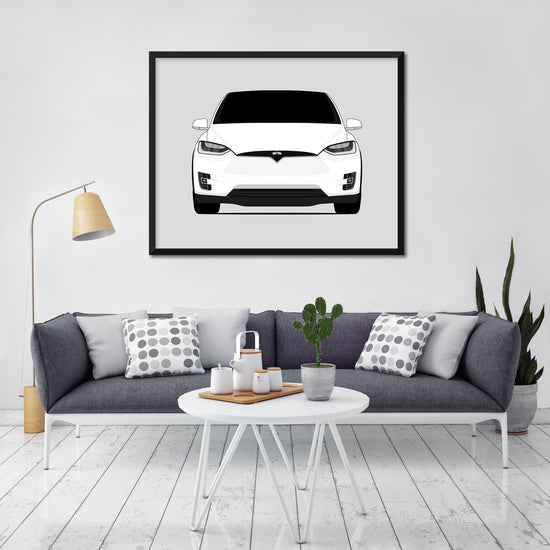 Tesla Model X (2015-2020) Poster