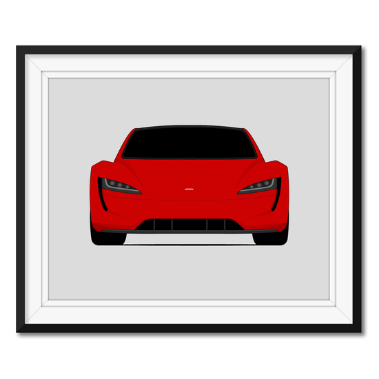 Tesla Roadster 2023 2nd Generation Poster
