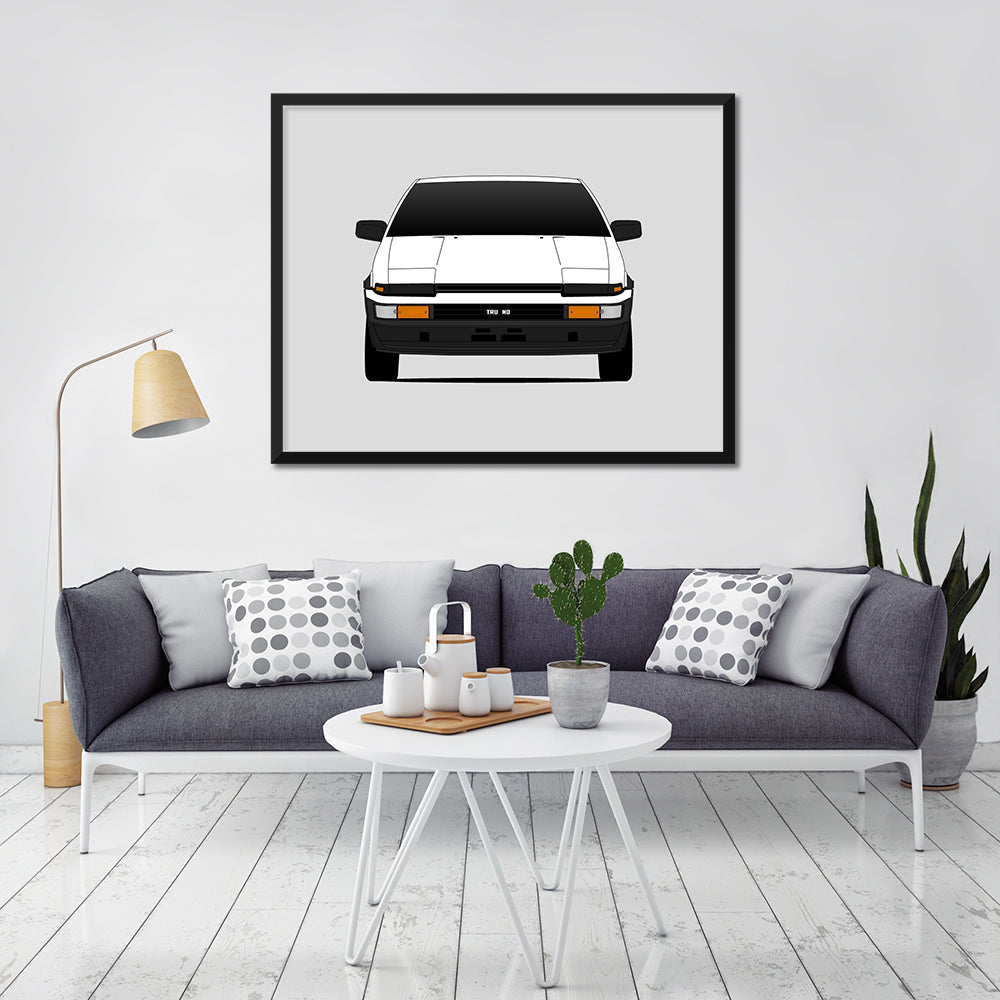 Toyota Trueno AE86 (1983-1987) Poster