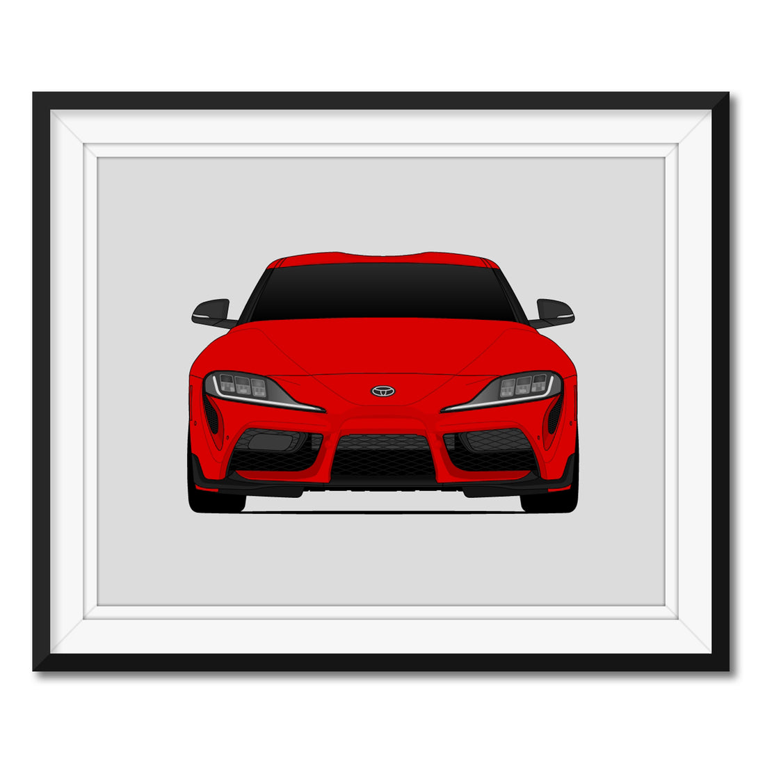 Toyota Supra A90 MK5 (2020 - Present) 5th Generation Poster