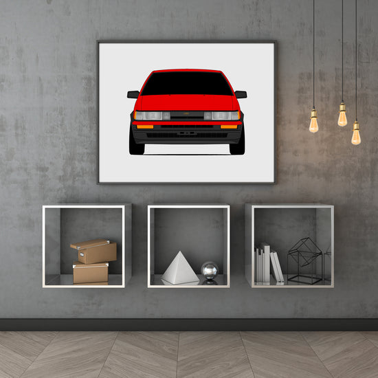 Toyota Levin AE86 (1985-1987) Poster