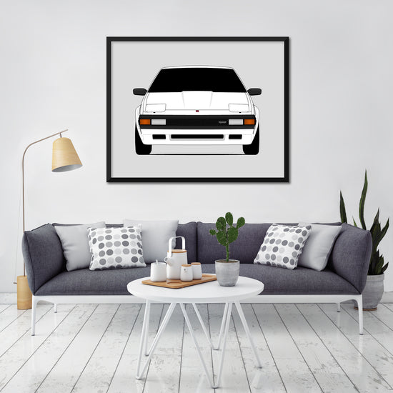 Toyota Supra MK 2 (A60) (1982-1986) 2nd Generation Poster