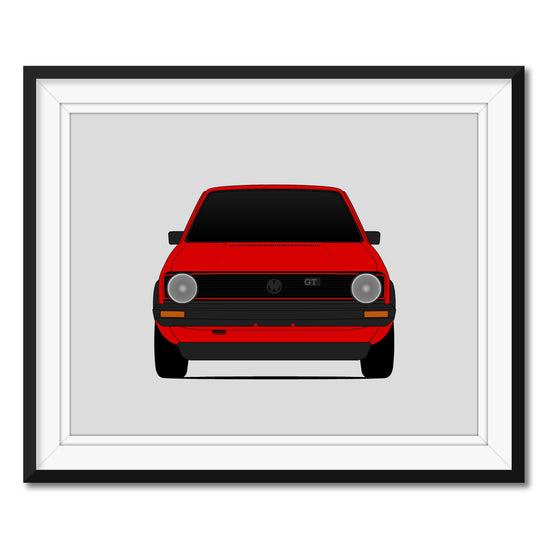 Volkswagen Golf GTI MK1 (1976-1983) 1st Generation Poster