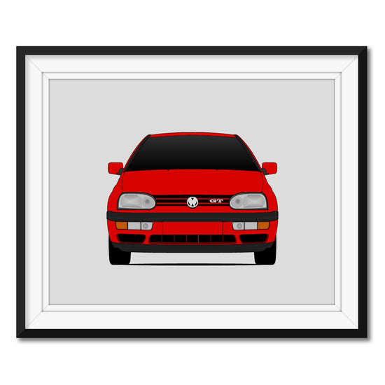 Volkswagen Golf GTI MK3 (1992-1998) 3rd Generation Poster