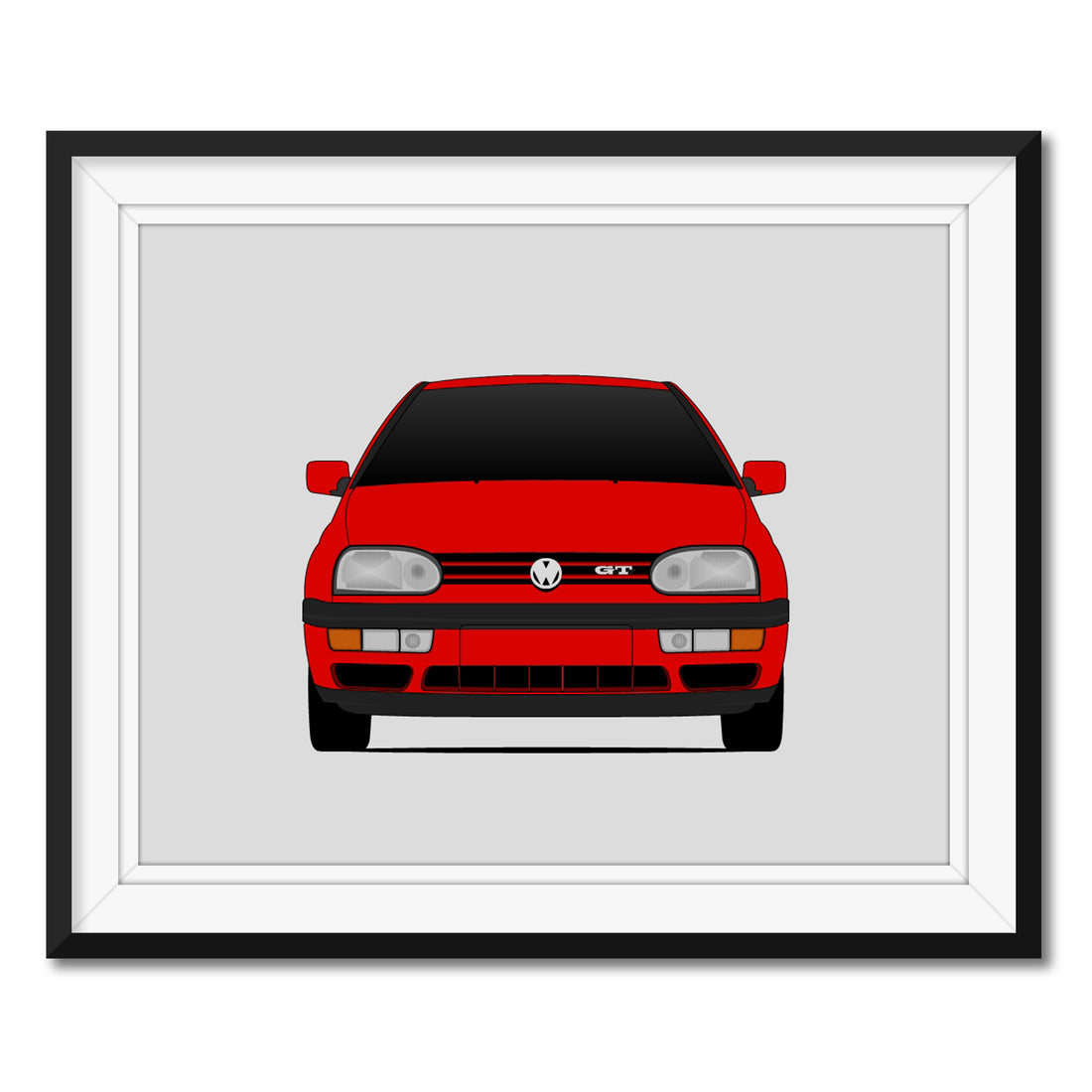 Volkswagen Golf GTI MK3 (1992-1998) 3rd Generation Poster