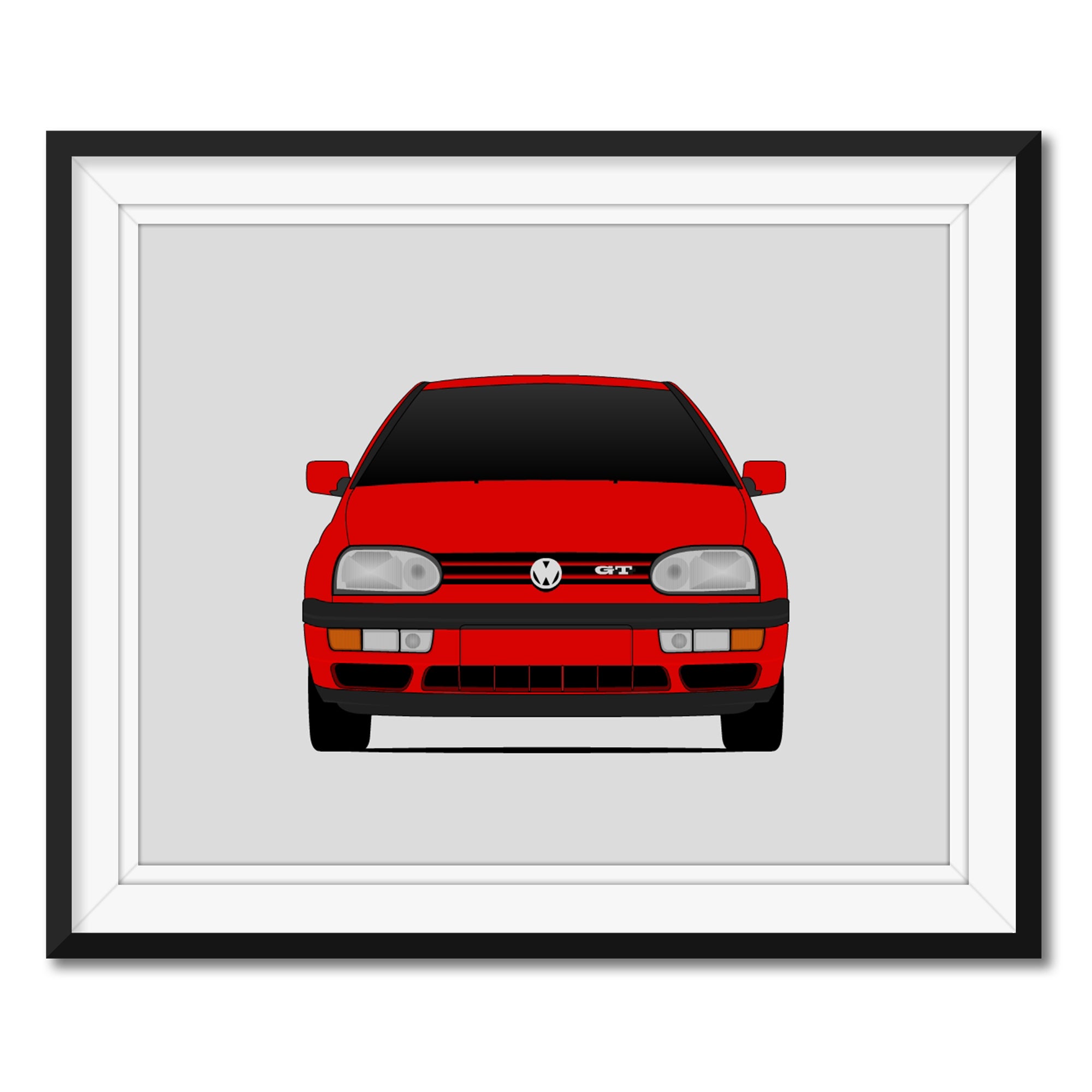 Volkswagen Golf GTI MK3 (1992-1998) 3rd Generation Poster