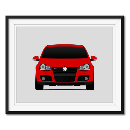 Volkswagen Golf GTI MK5 (2004-2008) 5th Generation Poster