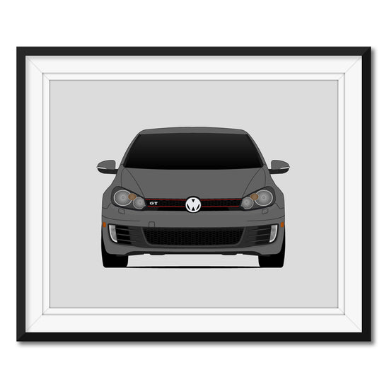 Volkswagen Golf GTI MK6 (2009-2013) 6th Generation Poster