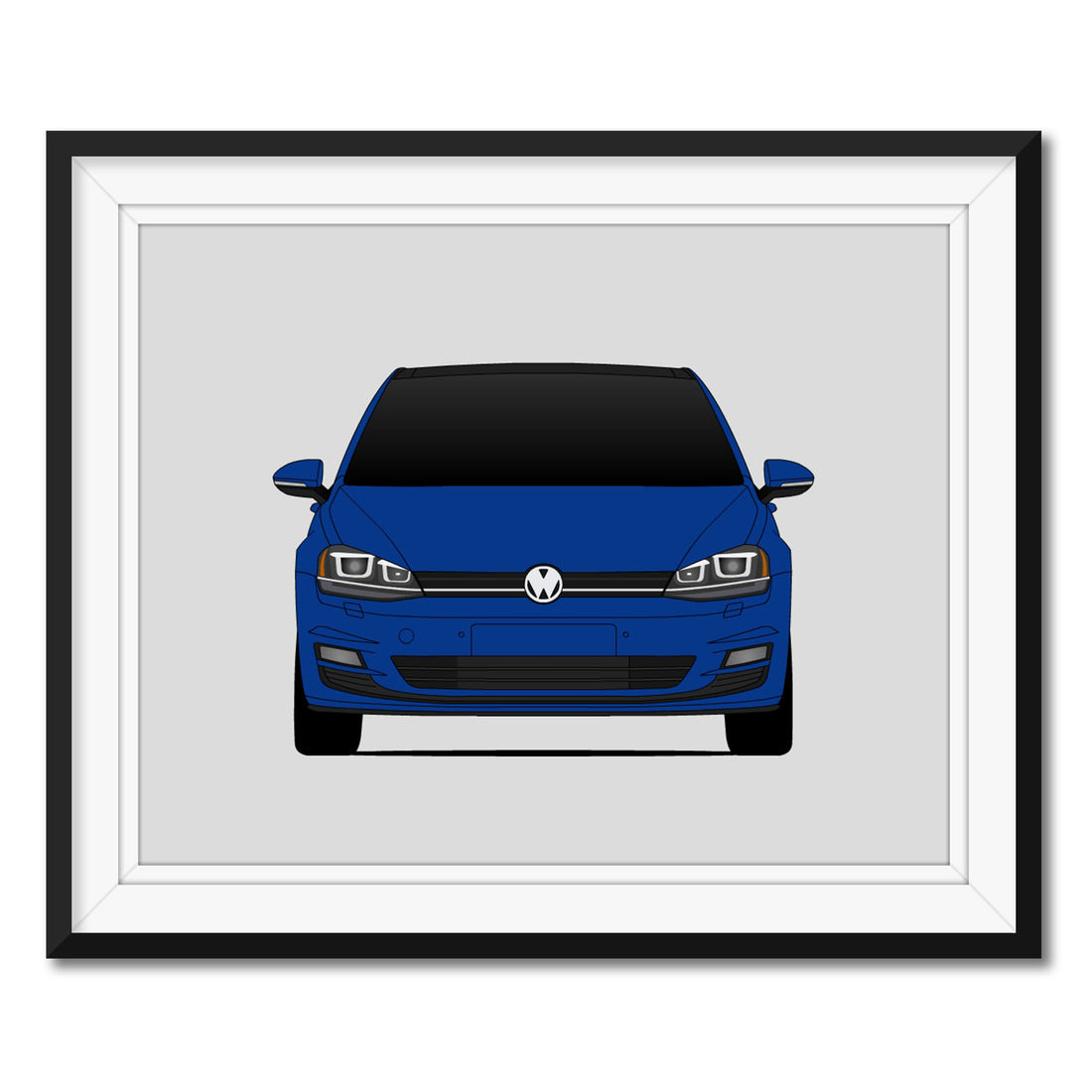 Volkswagen Golf Mk7 (2015-2017) Poster