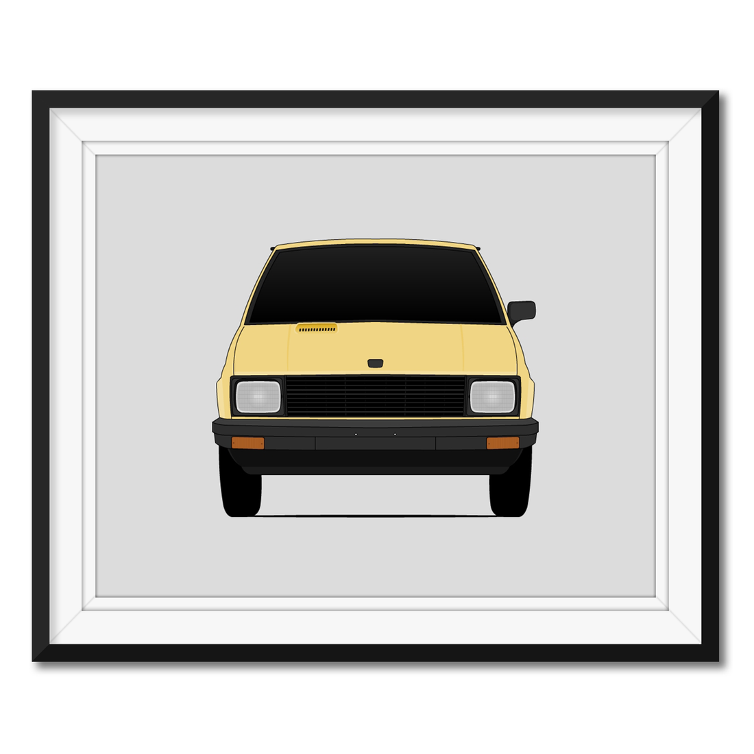 Yugo GV (1985-1992) Zastava Koral (One of the Worst Cars Ever Made) Poster